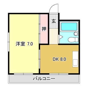 間取図 五常NO.3マンション