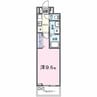 ルーベル桜井 1Kの間取り