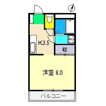 間取図 ハイムSS桟橋