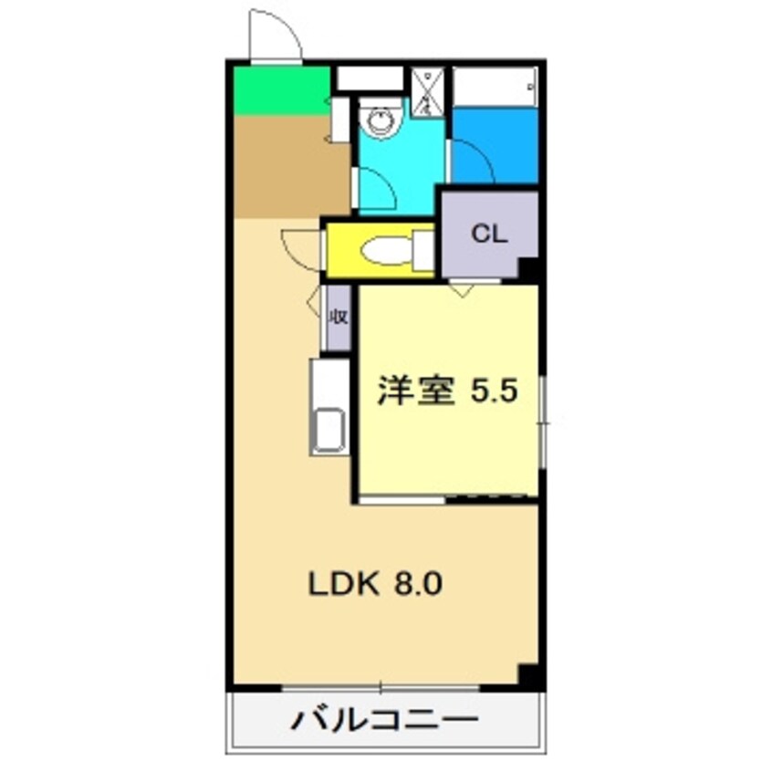 間取図 ボードゥ・ラ・メール