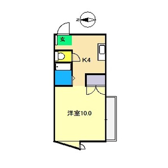 間取図 白竜マンション