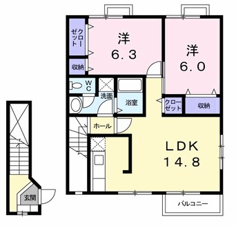 間取図 グラン・シェル　Ⅱ