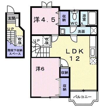 間取図 フローラルⅠ