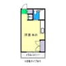 エトワール愛宕 Ⅱ 1Rの間取り