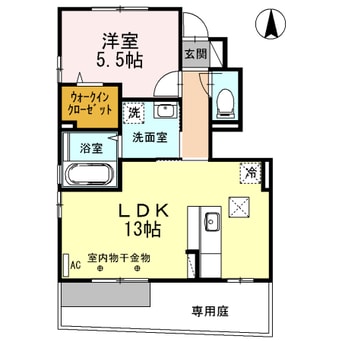 間取図 シャンボール B棟