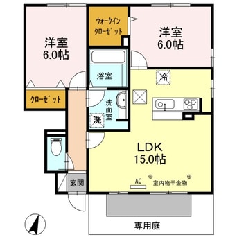 間取図 フェリオ 一ツ橋