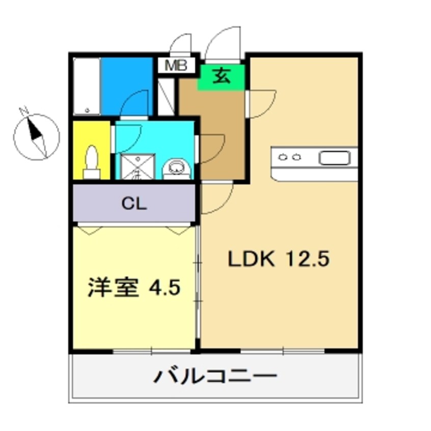 間取図 グランビュー