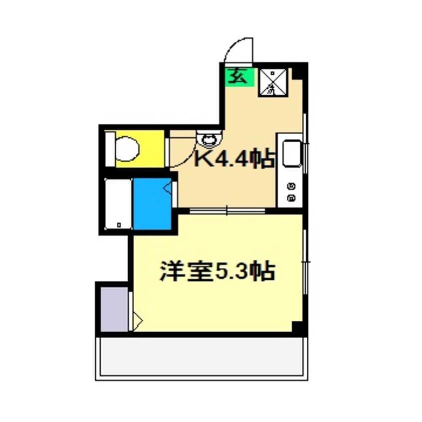 間取図 イエスタビル