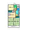 東洋マンション 3DKの間取り