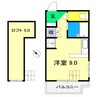 エトワール二葉 1Rの間取り
