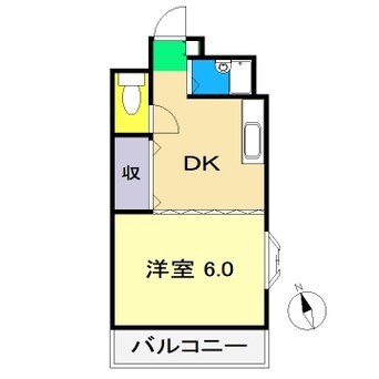 間取図 しおやハイツ