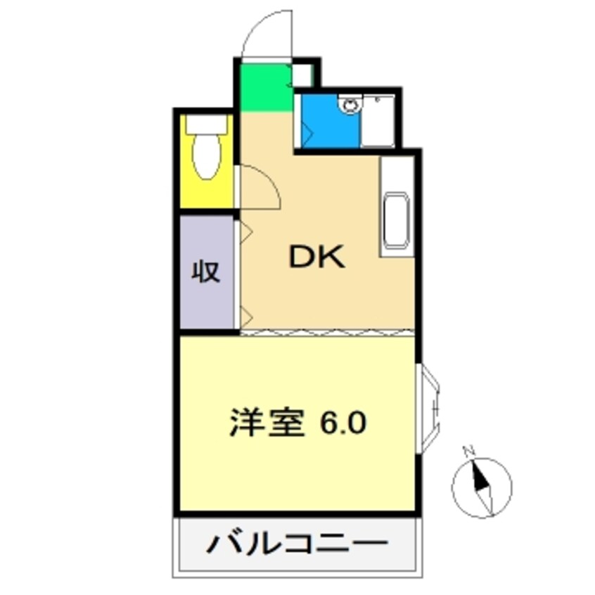 間取図 しおやハイツ