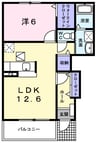 プライム　Ａ 1LDKの間取り