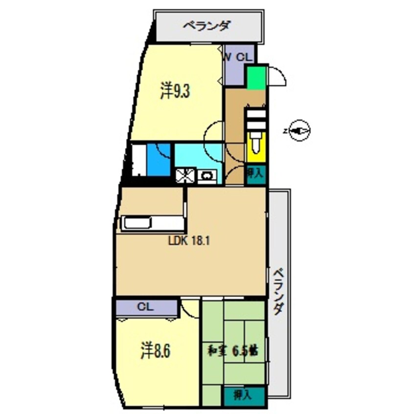 間取図 ミラドール