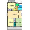 ロッジメントYOSHIMURA 3LDKの間取り