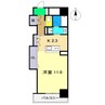 カーサ地球33番地 1Kの間取り