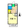 メゾン日ノ出町 1Kの間取り