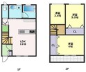 アリビオ百石の間取図