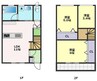 アリビオ百石 3LDKの間取り