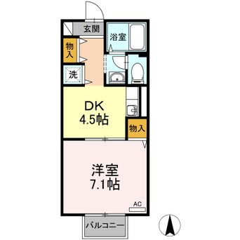 間取図 リバーサイド３３