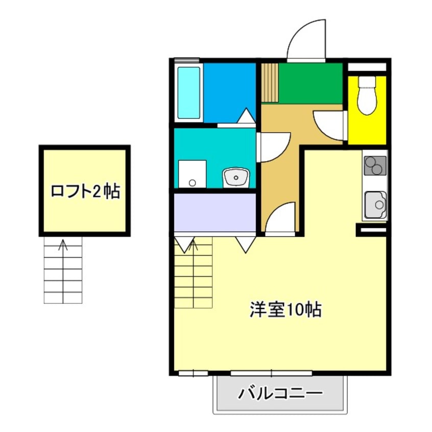 間取図 輝パレス