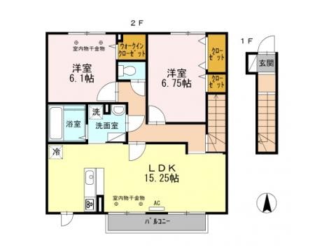 間取り図 ヴィラ タートル