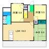 アストーレ青柳 3LDKの間取り