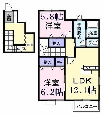 間取図 ソルボンヌ