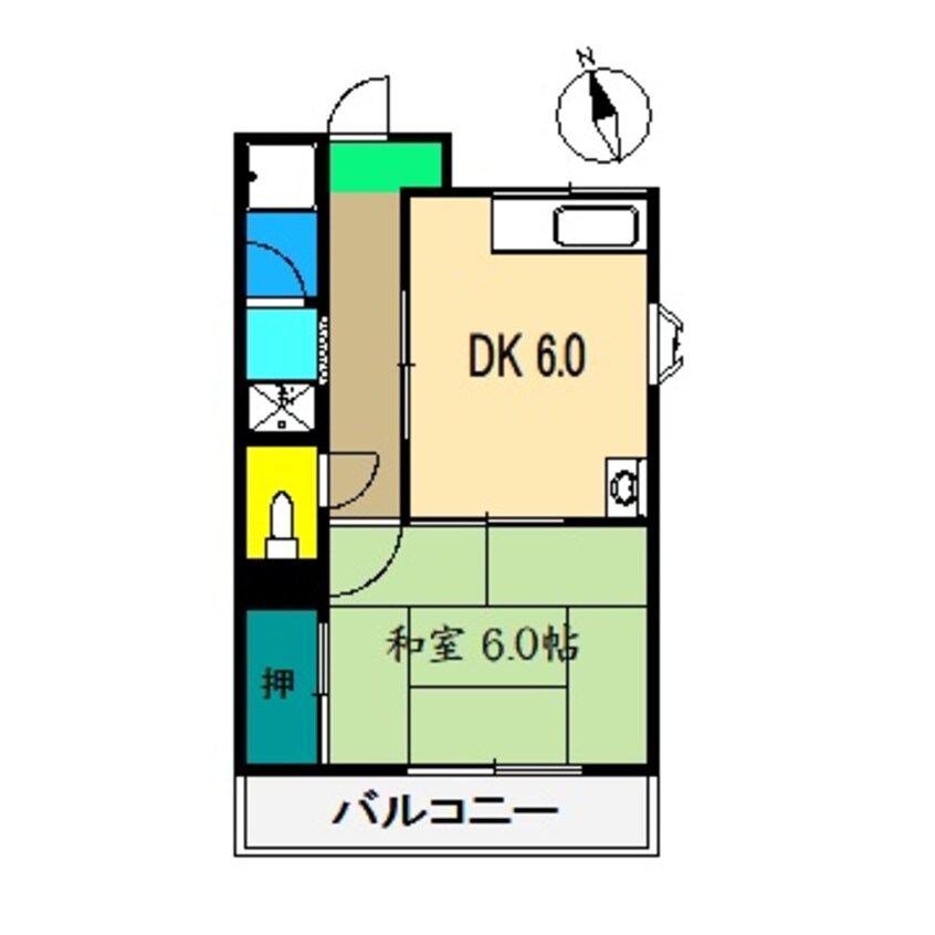 間取図 安芸ガーデン