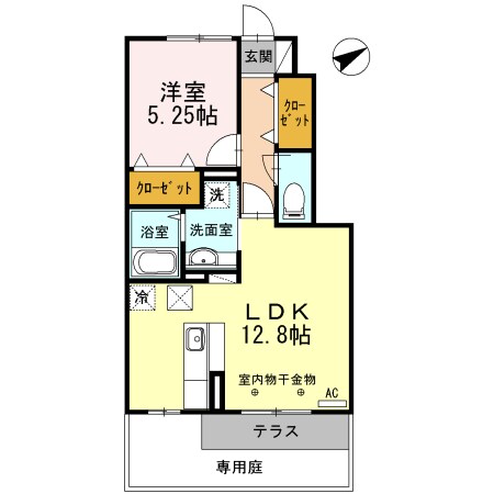 間取り図 ボナール朝倉西町