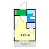 YSハイツ 1Rの間取り
