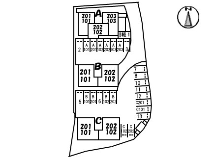  シャーメゾン・フォルビート B棟