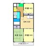 高知市電駅前線・桟橋線/桟橋車庫前駅 徒歩5分 2階 築30年 3DKの間取り
