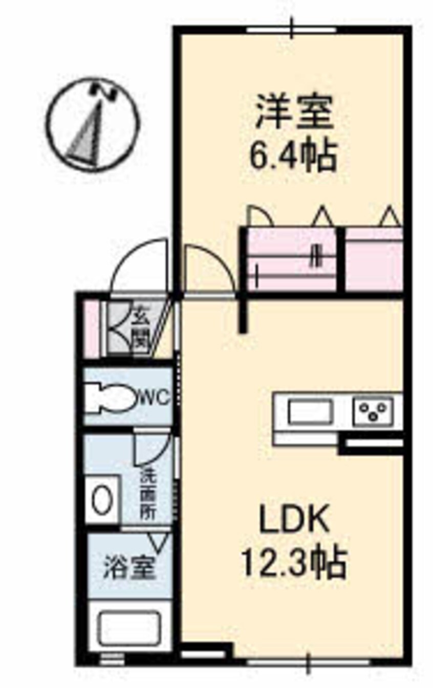 間取図 シャーメゾン クレスタ