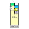 土讃線/薊野駅 徒歩16分 3階 築31年 1Rの間取り