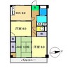 イーストハイツ(一宮) 3DKの間取り