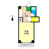 ドエル寿 1Kの間取り