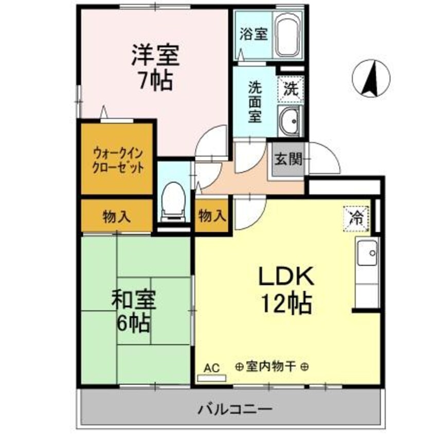 間取図 グレイス高埇