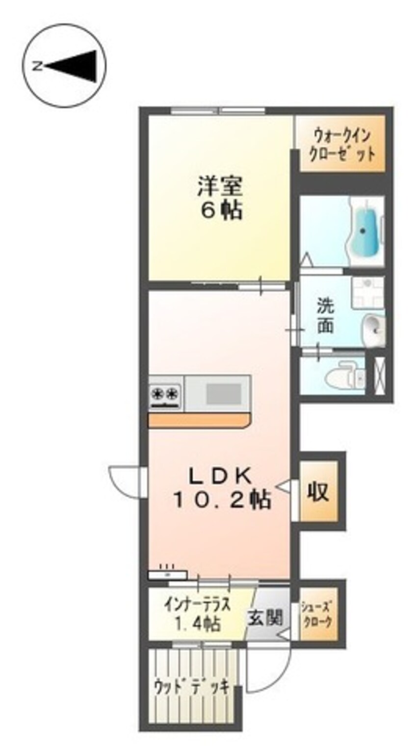 間取図 グレーシア