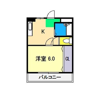 間取図 コーポアクセス