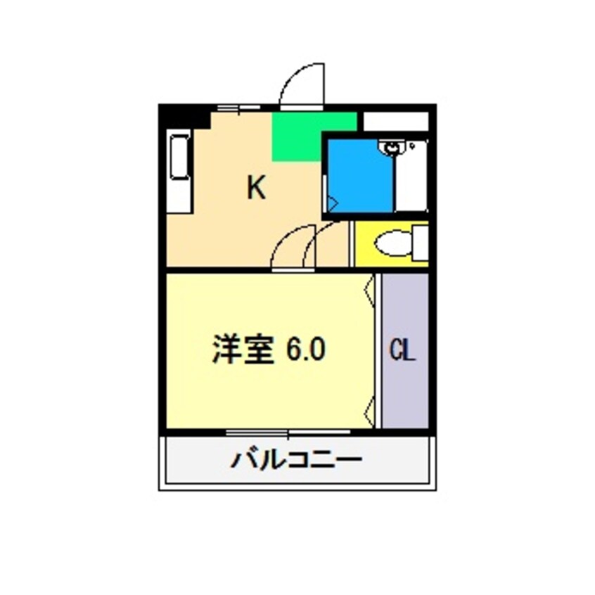 間取図 コーポアクセス