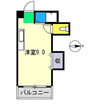 間取図 フェリオ澤田