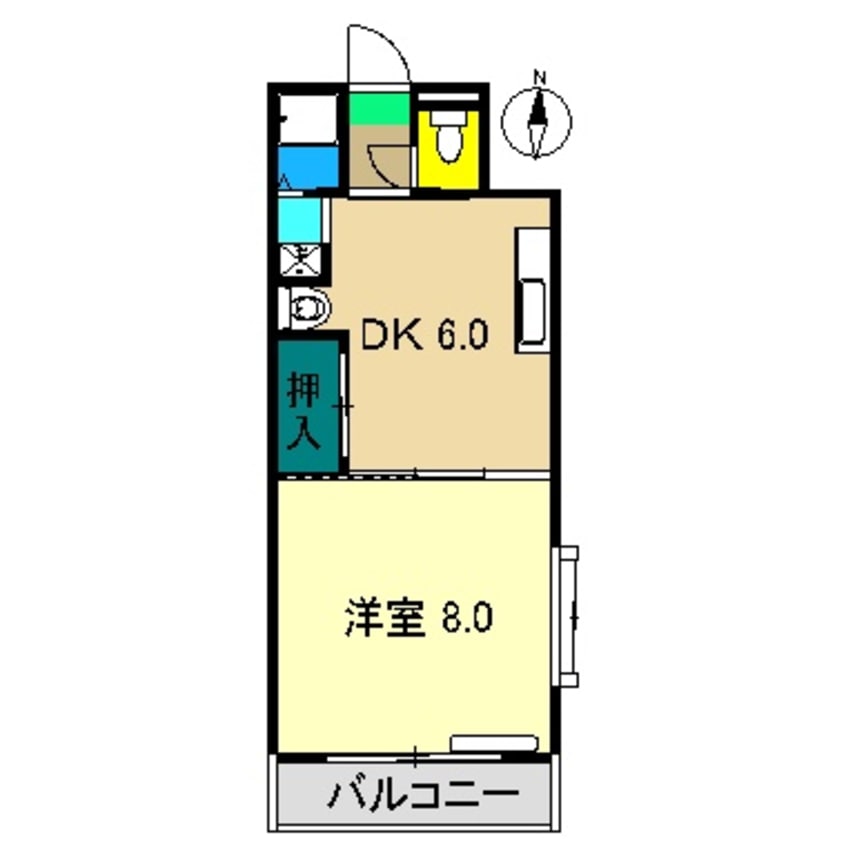 間取図 クアルト･ドセ