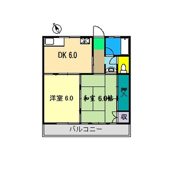 間取図 山岡マンション