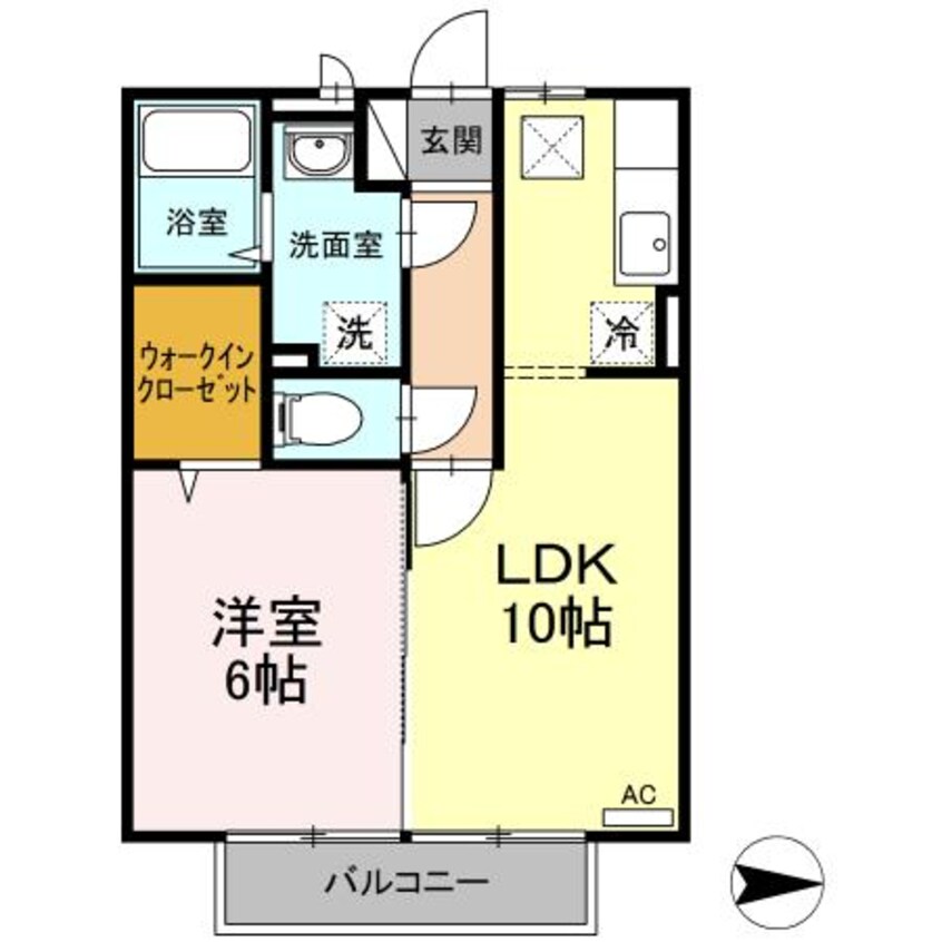 間取図 パンシオーネ