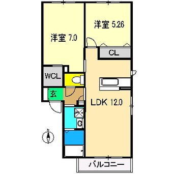 間取図 シャーメゾン･スュフィール B棟