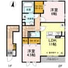 カルテット 2LDKの間取り