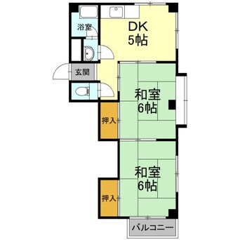 間取図 能茶山ハイツ