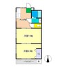 SINAJYURIME・GREEN 2Kの間取り