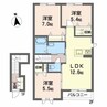 シャーメゾン レーヴ 3LDKの間取り